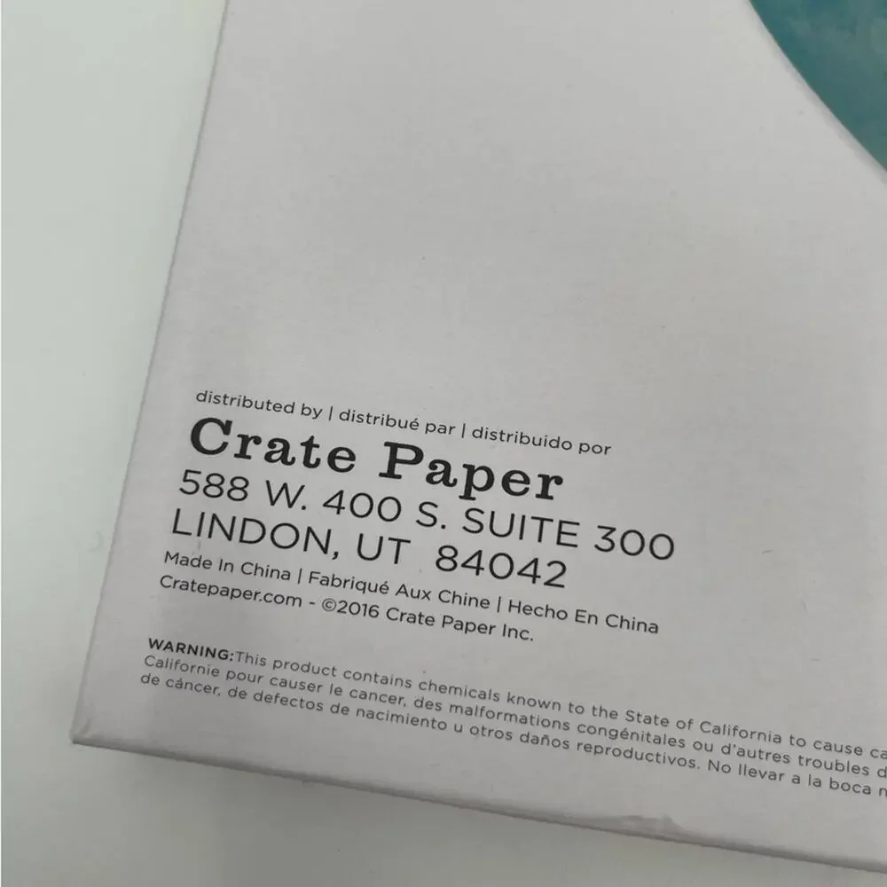 CRATE PAPER x American Crafts DIY Watercolor Project Color Reveal Hanging Decor